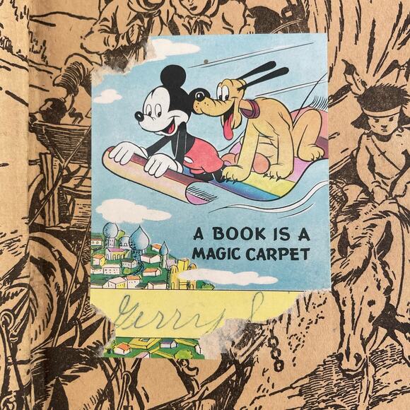 Vtg Red Ryder and the Adventure at Chimney Rock by Fred Harman, Copyright 1946 - Picture 13 of 14